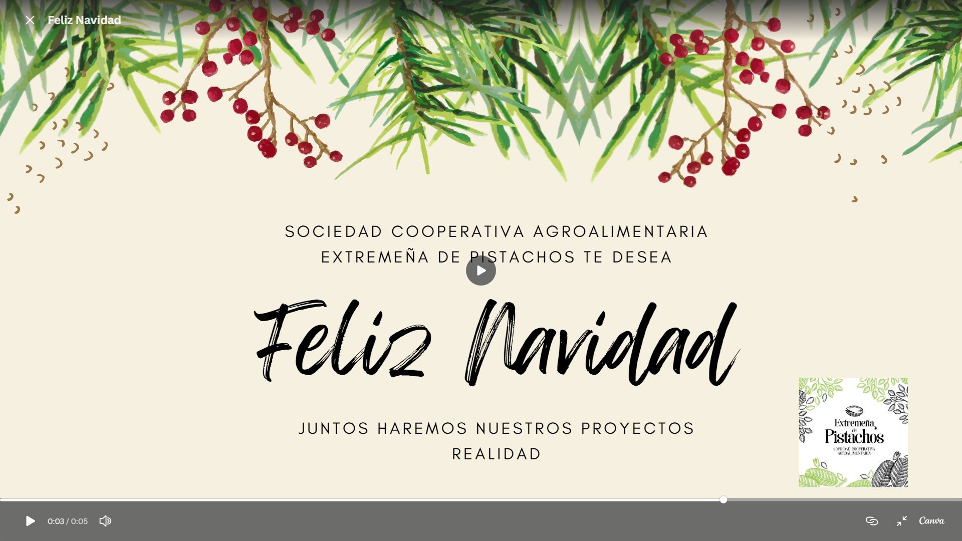 Felicitación Navideña