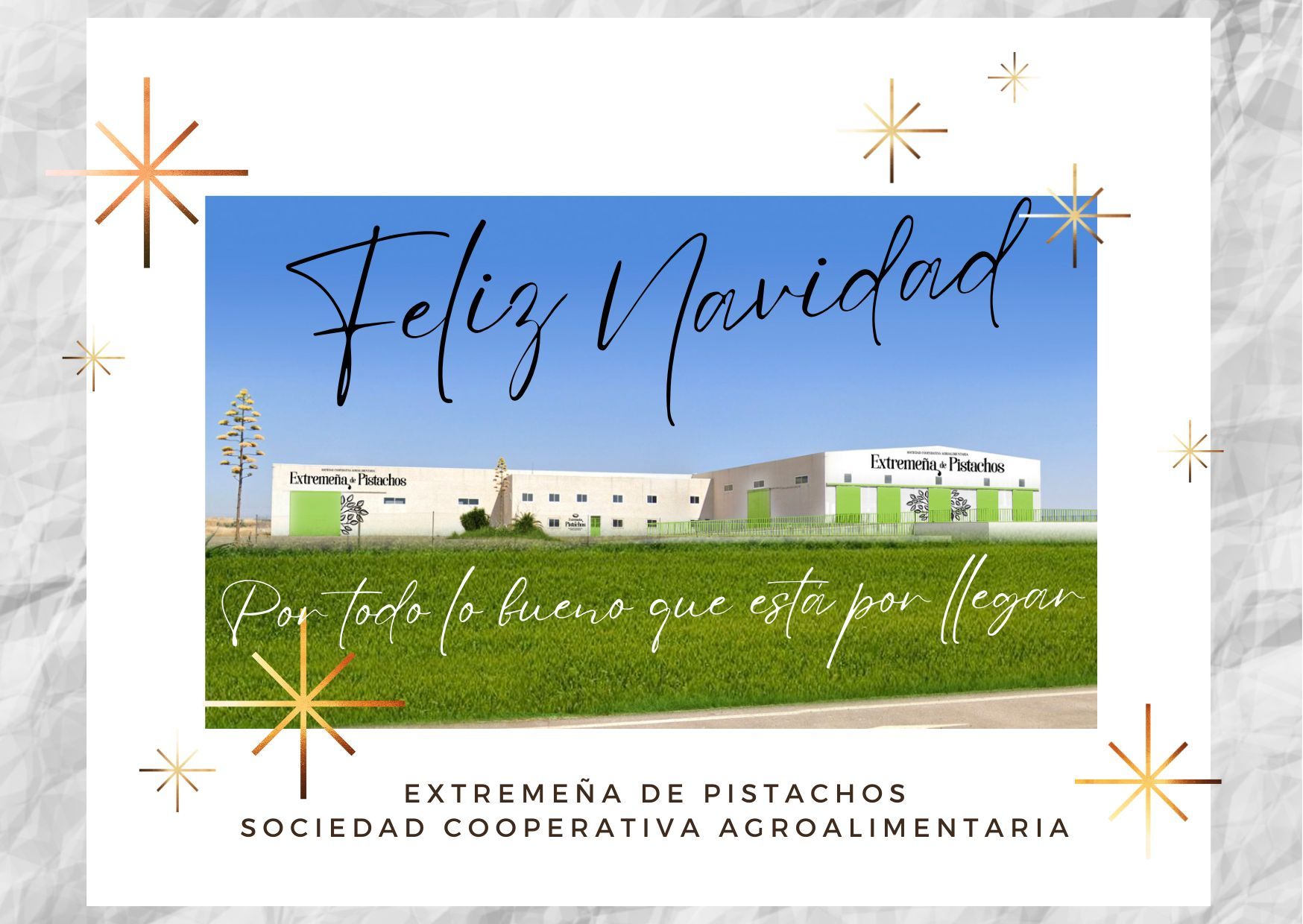 Por todo lo bueno que está por llegar. Feliz navidad!