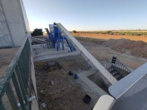 La mayor planta de procesado del suroeste ibérico sigue tomando forma