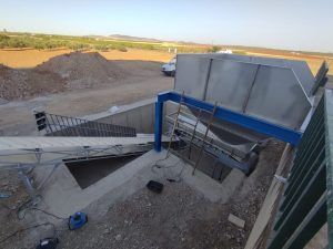 La mayor planta de procesado del suroeste ibérico sigue tomando forma