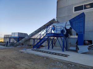 La mayor planta de procesado del suroeste ibérico sigue tomando forma